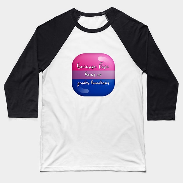 Because love knows no gender boundaries Baseball T-Shirt by UnCoverDesign